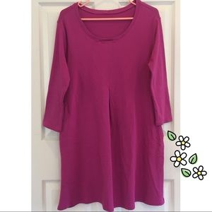 Casual sweatshirt dress, never worn, but no tags.